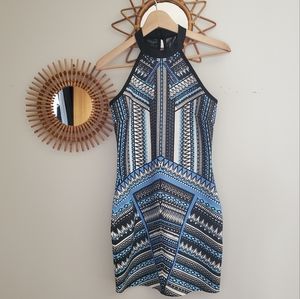 Halter mini dress
